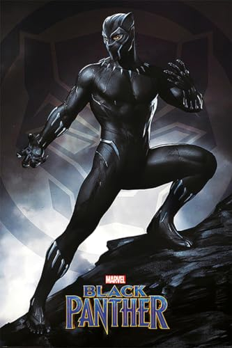 Close Up Black Panther Poster Stance (61cm x 91,5cm)