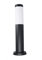 LED Sockelleuchte, 1-Flammig LED Wegelampe, Aluminium Laterne IP44 230V (45cm SCHWARZ 2004)