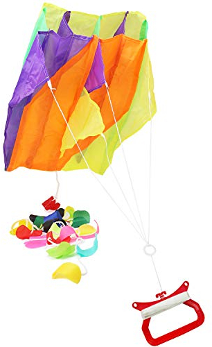 COM-FOUR® Cerfs-Volants de Couleurs Vives pour Enfants - Wind Dragon avec Cordon de 30 mètres de Long - Single Dragon [la sélection varie] (01 pièce - Dragon Volant 60 x 51 cm)