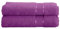 Mixibaby 2er Set Gästetuch Handtuch Duschtuch Badetuch Saunatuch Frottee Baumwolle 500gsm, Größe:Gästetuch 30x50cm, Farbe:Lila