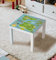 MyMaxxi | selbstklebende Tischfolie blasenfrei verkleben Piraten Schatzkarte 03 Spielfolie kompatibel mit IKEA Lacktisch 78 x 78cm Aufkleber Sticker Kinderzimmer Spieltisch Brettspiele