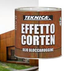 Olio Blocca ruggine Effetto Corten 750ml TEKNICA