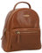 Gusti Rucksack Leder - Wendy Damen Cityrucksack Lederrucksack Daypack Tagesrucksack klein Braun