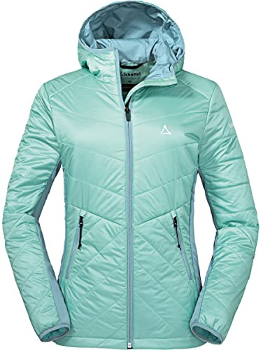 Schöffel Damen Stams Hybrid Jacke, Blue Tint, 40
