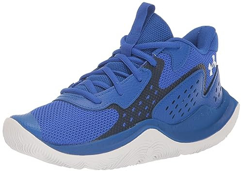 Under Armour Unisex-Kinder UA GS Jet '23 Sneaker, (400) Team Royal/Midnight Navy/White, 39 EU