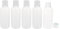Harilla 150ml - 220ml Klarglas Behälter für Öle und Reagenzien, 5er Pack, Weiß 200ml