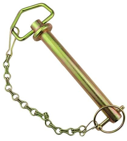 Armastuse Spinotto D'Attacco,Perno Per Rimorchio Trattore,Spinotto D'Attacco Per Traino In Acciaio,Perni Di Traino Della Catena Di Traino A Sgancio Rapido Di Bloccaggio Della Corda Di Traino(19mm)