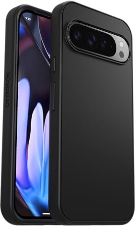 OtterBox Cover per Google Pixel 9 Pro XL Symmetry, resistente a shock e cadute, sottile, testata 3x norme MIL-STD 810G, Nero
