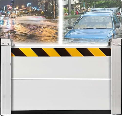 Generisch Hochwasserschutz Barriere Wiederverwendbar Hochwasserschutz Multifunktion Hochwasserschutz Bei TüRen Umleitung Und Abdichtung Verwendet Werden,A,100 * 60cm