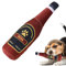 Pzuryhg Bierflasche Hundespielzeug, Quietschendes Kauspielzeug, Plüsch, Ideal für mittelgroße und große Hunde