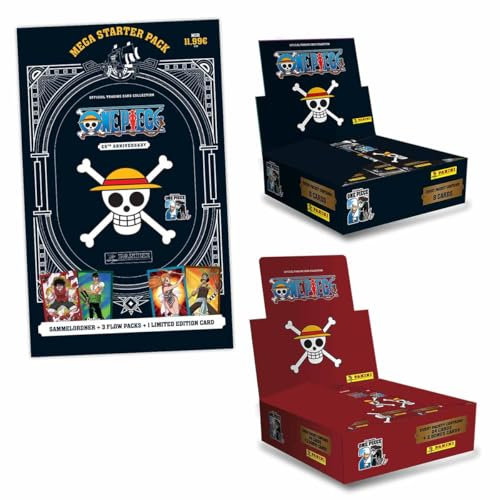 Panini One Piece 25th Anniversary Trading Cards (König der Piraten-Bundle)