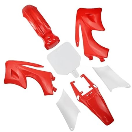 moto Verkleidungen Fairings Motorrad-Kunststoffverkleidungssatz Kotflügel Für Pitbike Motocross 110 125 140 150 200 Cc