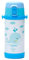 Irisana - Botella de Agua de Acero Inoxidable - 320 ml - Azul - 7,2 x 7,2 x 19 cm - Garrafa Infantil - Ideal Bebidas Calientes y Frías - Colección Bbo
