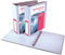 Pergamy 900306 Präsentationsringbuch 3 Taschen 4-Ringe A4 4,4cm weiß