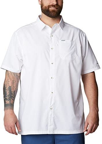 Columbia Slack TideTM Camp Shirt, Für Herren, erweitert, Slack Tide™ Camp Shirt, weiß, 6X