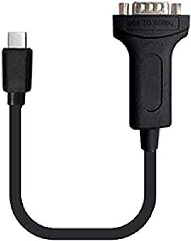 PremiumCord Adapter USB-C auf RS232, USB C 3.2 Stecker auf RS232 Stecker, HighSpeed 1 Mbit/s, Länge 0,2m