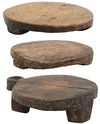 House Doctor, Tablett, Chaklota, Braun, Asstd. Größen, l: 20 cm, b: 20 cm, h: 5 cm