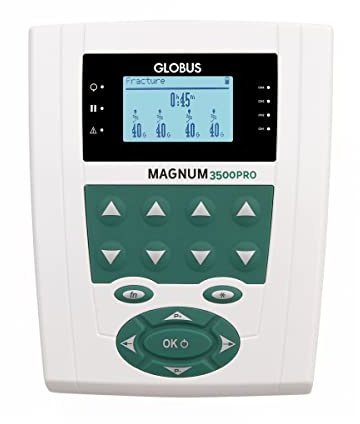 GLOBUS|Magnum 3500 Pro, Professionelle Magnettherapie 4 Kanäle 70 Programme | 800 Gauss, Behandlung Osteoartikulären Erkrankungen, Frakturen, Entzündungen, Erholung nach Orthopädischen Operationen