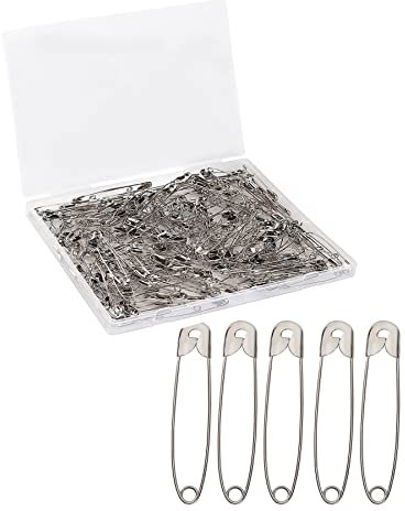 Mr. Pen- Safety Pins Heavy Duty, 2 Inch, 200 Pack, Silver, Large Safety Pins for Clothes