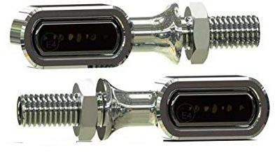 Thunderbike 3 In 1 LED-Kombination Heck- / Bremslicht & Blinker - Poliert