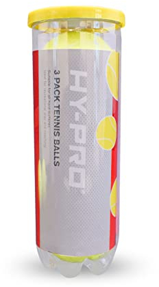 Hy-Pro Tennisbälle, 3 Stück.