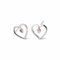 Clogau Tree of Life Heart Stud Earrings Standard
