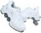 Roller Skate Roller Skates, Unisex Schuhe mit Rollen, 2in1 Mehrzweckschuhe Schuhe mit Rädern, Skateboard-Schuhe, verstellbare Quad Roller Skate Stiefel, Skateboard-Schuhe (36/UK4, weiß silber)