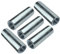 AERZETIX - C49634 - Lot de 5 écrous manchons de jonction M10x40x13mm filetés - manchon de raccordement rond cylindrique prolongateur - en acier zingué