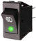 AUTOZOCO Interruptor Basculante Luz Antiniebla DPST ON/OFF 4 Pin 35A con Luz - Boton On/Off - interruptor auxiliar - controlador eléctrico vehículo - LED Verde