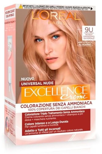 Colorazione Senza Ammoniaca 9u Biondo Chiarissimo Universale
