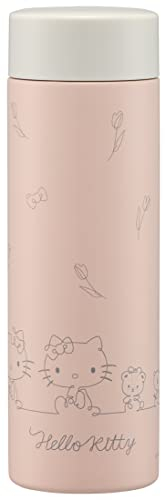 Skater STYL4-A Hello Kitty - Botella con diseño de línea, 350 ml, ultraligera, acero inoxidable, botella de agua, Sanrio