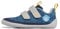 Affenzahn Barfußschuh Knit Happy mit Klettverschluss, Vegan, rutschfest, Flexibel, Reflektierend, besonders leicht in Größe 21-32 Pinguin - Blau