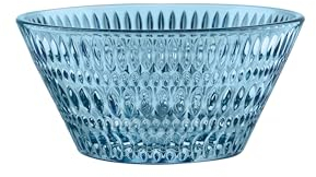 Spiegelau & Nachtmann, Schale, Snackschale, Kristallglas, ca. 16 cm Durchmesser, Vintage Blue, Ethno, 105391
