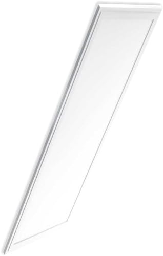 VZLED - Panel LED 120x30, Pantalla LED, Placas Techo desmontable, LED Panel Panel LED Techo, Pantallas LED, Panel LED para Cocina, Placa LED, 40W 6000ºK (Pack 1)