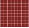 EpheyFIF Lot de 100 carreaux de miroir adhésifs en verre - Mini miroirs carrés - Petits carreaux miroir pour travaux manuels, décoration à faire soi-même - 20 x 20 mm (rouge)