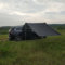 ZAMETTER Auto-Seitenzelt, Seitenzelt, Baldachin, Seitenmarkise, Dachzelt, Outdoor, Camping, Regenschutz, tragbar, wasserdicht, Zelt (schwarz)