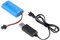 HEEPDD Upgrade 500mAh Rechargeable RC LiPo Battery USB Cable Included Superior Efficiency for RC Crawler Car Fine Workmanship Plastic Black