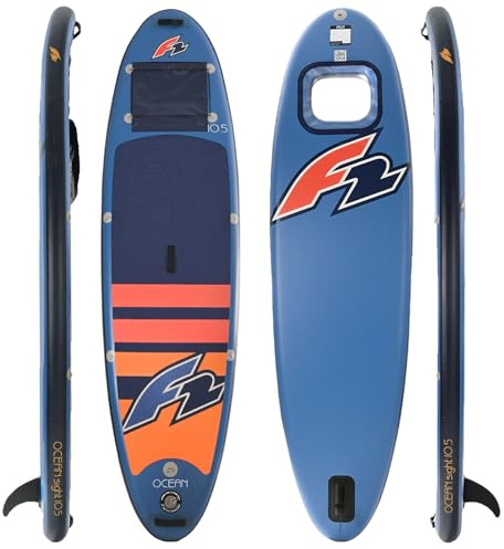 F2 SUP Stand Up Paddle Board ohne Zubehör Ocean Sight Board Only 354cm 11,6 Blau