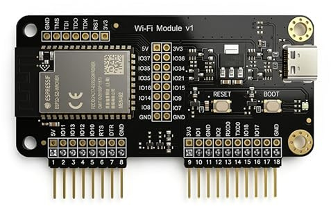 Wi-Fi Development Board for Flipper Zero – ESP32-S2 Wireless Development Module with USB-C and GPIO Premium ENIG (Immersion Gold) Process PINGEQUA