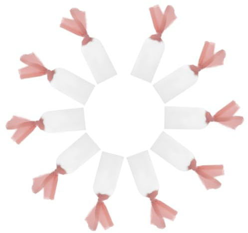 AUTSUPPL Panneau de mariage réservé en acrylique, lot de 30, étiquettes vierges avec ruban, trou, pour marque-pages et panneaux « Réservé »