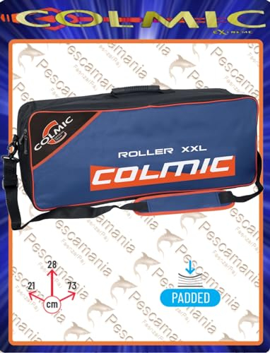 Borsa Colmic Extreme Roller XXL imbottita porta accessori rulli portacanne