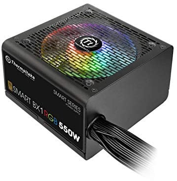 Thermaltake Smart BX1 RGB unité d'alimentation d'énergie 550 W 24-pin ATX ATX Noir