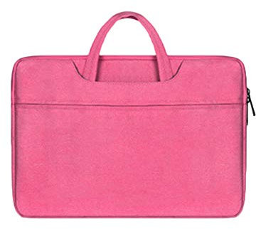 Tragbar Reißverschluss Computer Tasche Für MacBook Notizbuch Ärmeltasche Wasserdicht Und Staubdicht Geschäftsreise Rose 13.3