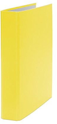 4x Ringbuch / DIN A5 / 4-Ring Ordner / Farbe: gelb