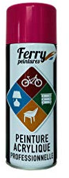 Ferry Bombe de Peinture Rose Magenta 400 ml Acrylique Spray Aérosol Peinture en Aérosol