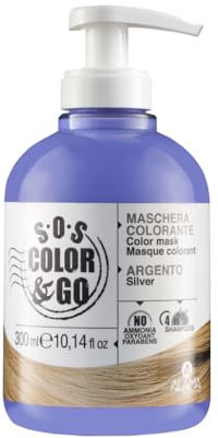 Alama SOS Color e Go Maschera Colorante Argento Capelli 300ml