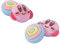 PERFECTSIGHT Lot de 4 capuchons de pouce mignons compatibles avec la console Nintendo Switch OLED/Lite, Kawaii en silicone souple pour manette Ns Joy-Con, (Kirby), Rose Kirby