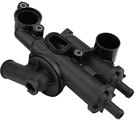 Termostato e alloggiamento, termostato del liquido di raffreddamento con gruppo alloggiamento 68003582AB per Chrysler Sebring Dodge Calibre Jeep Compass