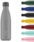 Chilly's Water Bottle - Stainless Steel and Reusable - Leak Proof, Sweat Free - All Grey, 500ml