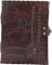 OVERDOSE Drache mit Stein geprägtes Tagebuch Notizbuch | Handgemachtes antikes Stein-Tagebuch Reise Geschenk Männer Frauen Tagebuch Leder Skizzenbuch Zeichnung Größe 5x7 I 12x17 cm